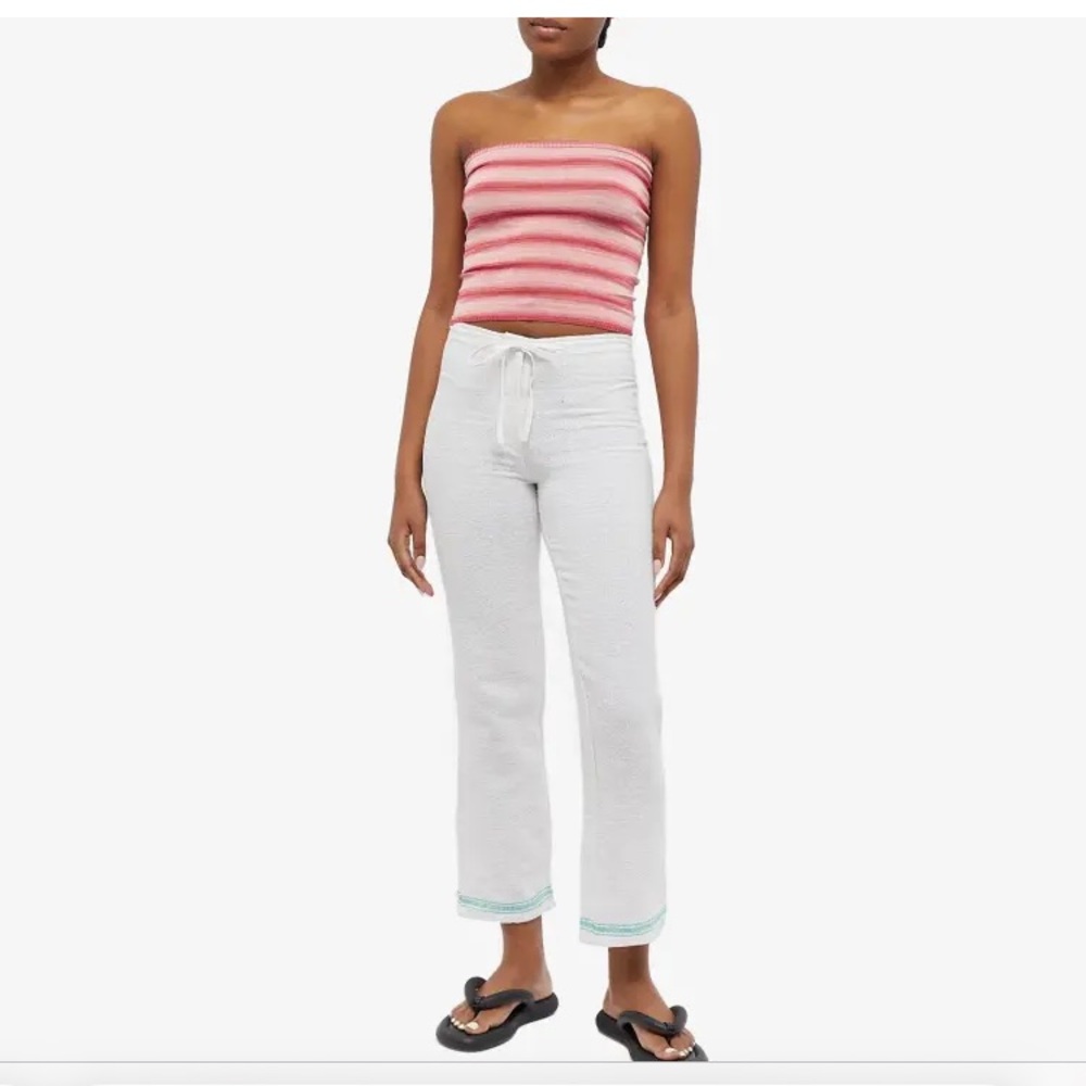 Gimaguas Women’s Gujarat Pants off white green